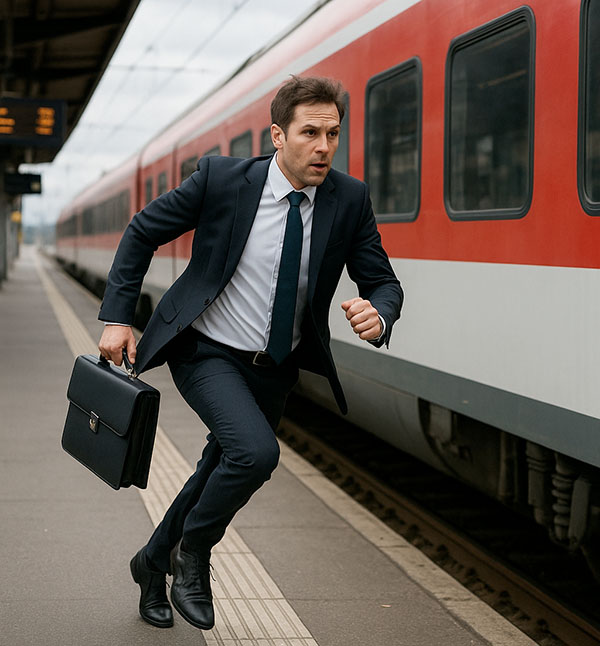 Dieser Zug ist abgefahren